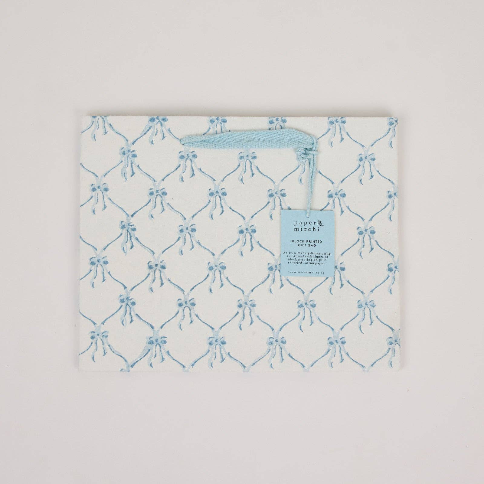 Block Printed Gift Bags (Medium) - Alaska