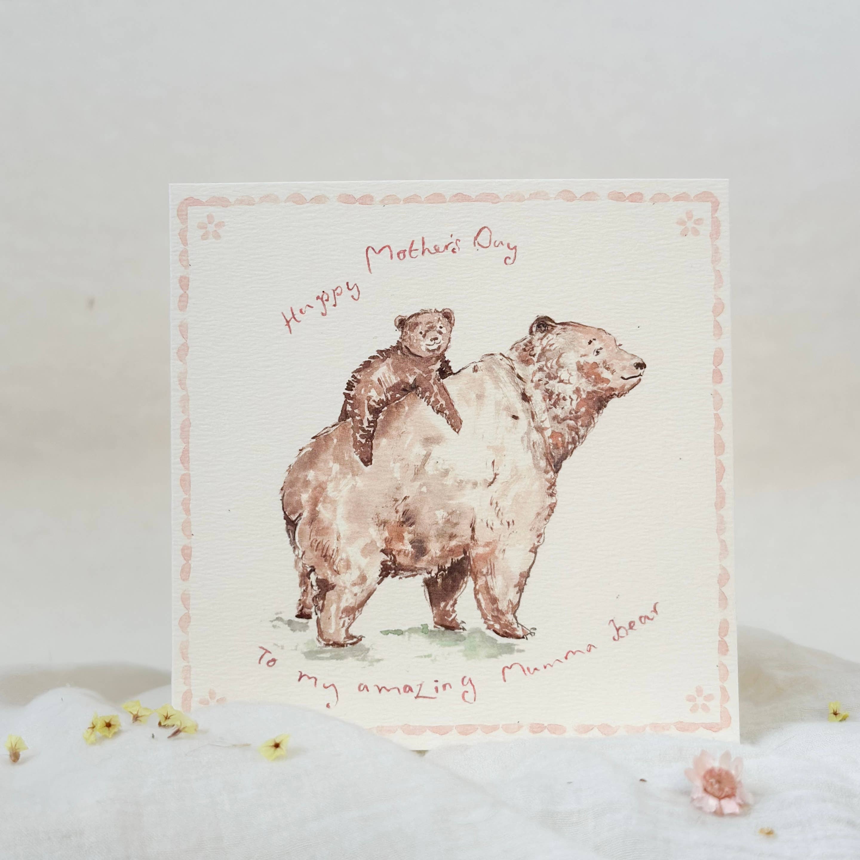 Amazing Mumma bear - Mother's Day card