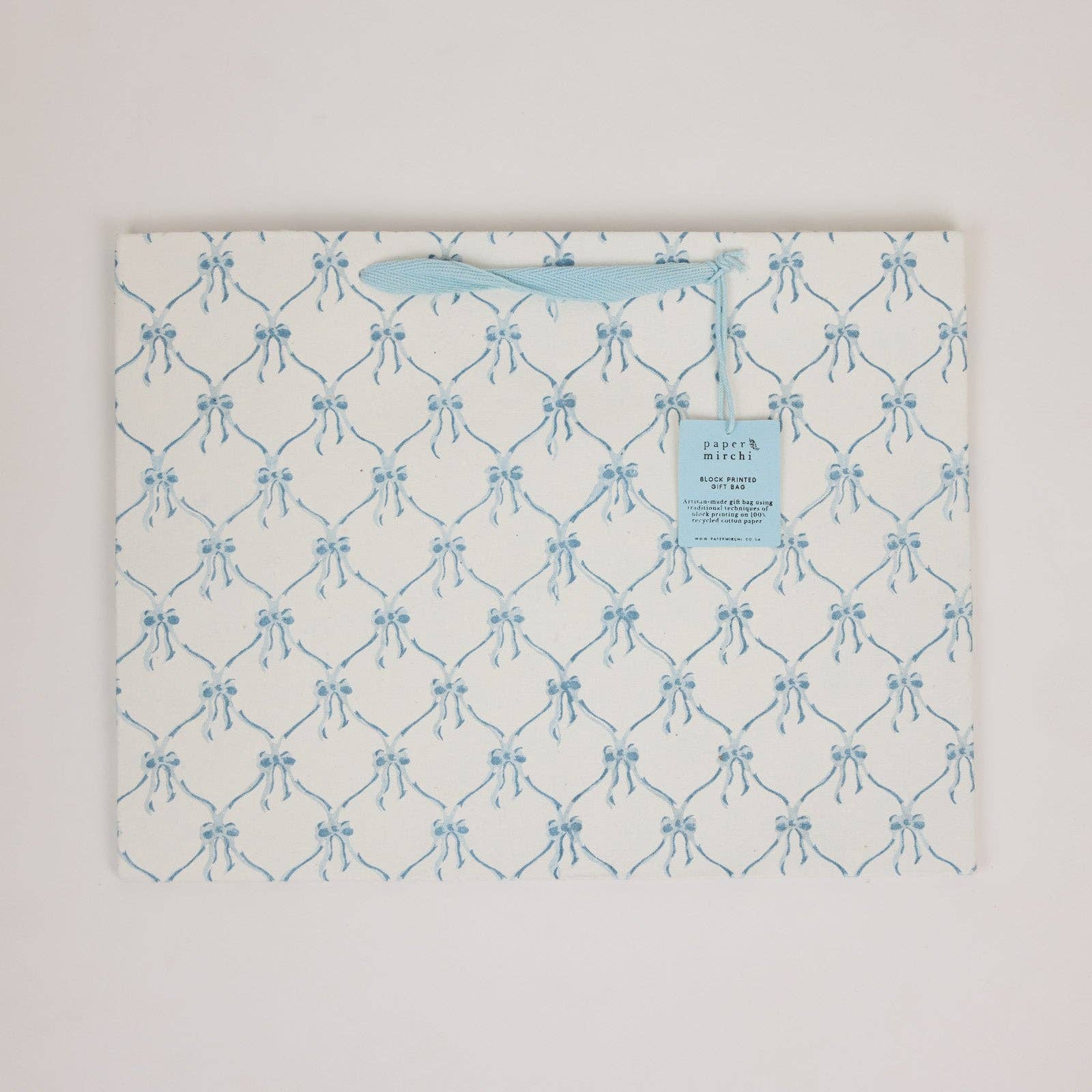 Block Printed Gift Bags | Alaska | 3 Designs & 3 Sizes Available