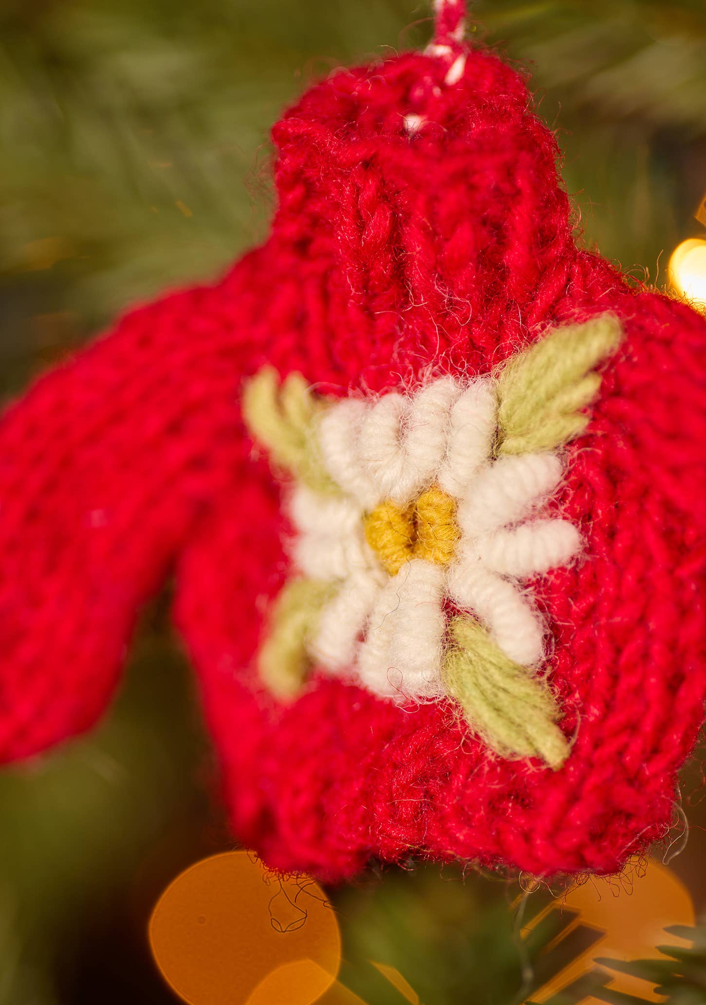 Embroidered Knitted Jumper Decoration | 2 Colours Available