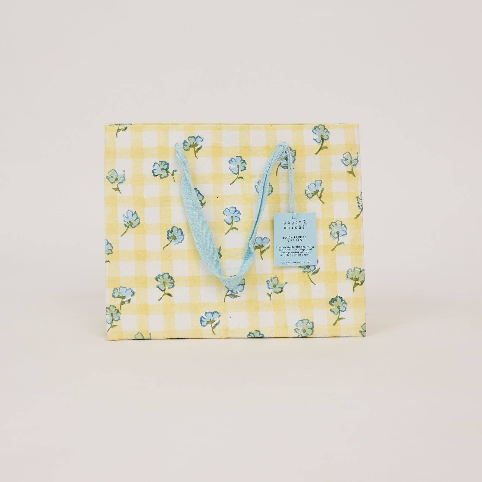 Block Printed Gift Bags (Medium) - Alaska