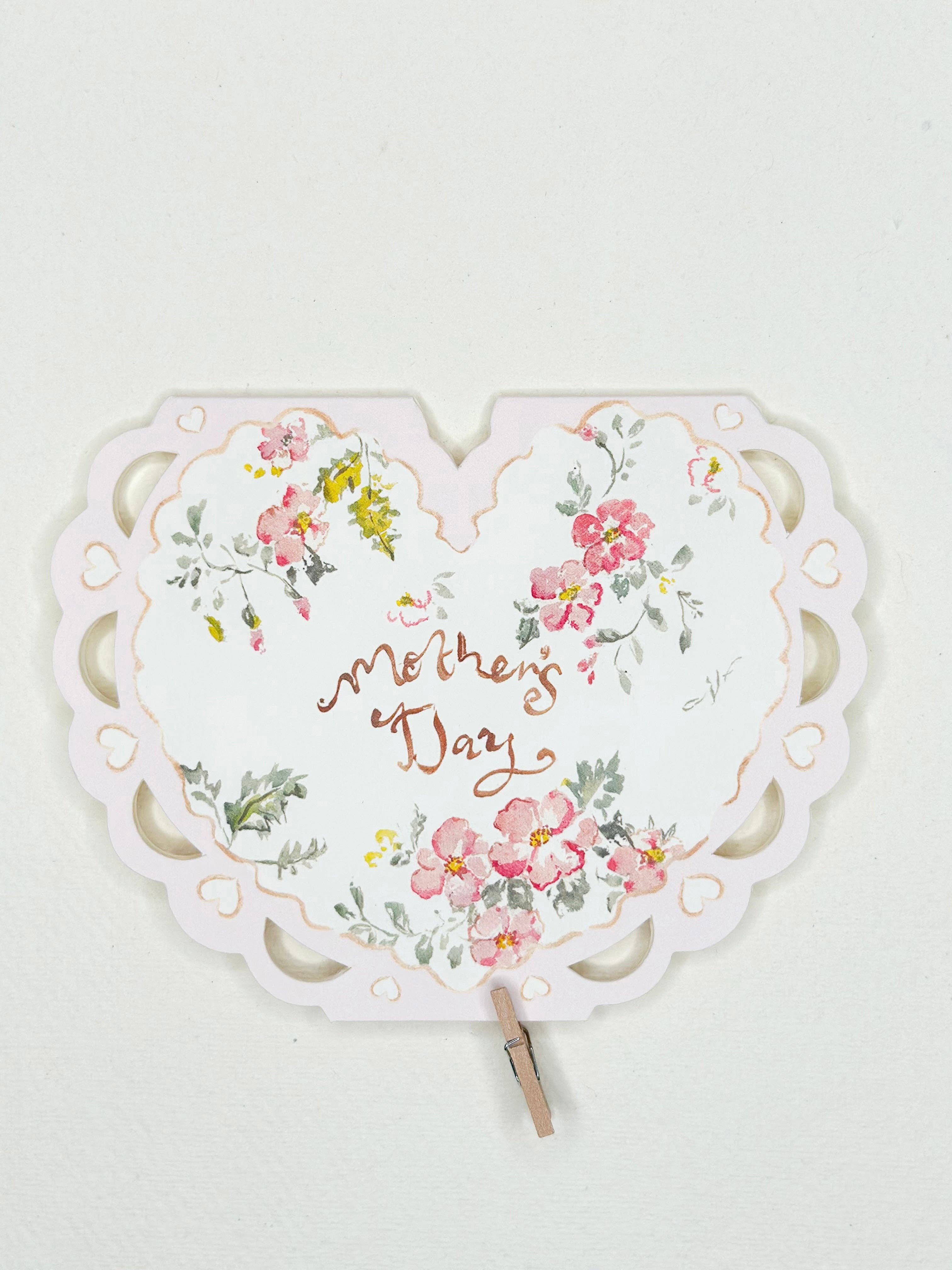 Mother's Day Heart card