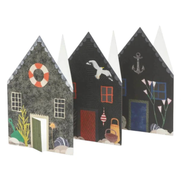 Fisherman's Hut's Concertina Card Hadley Paper