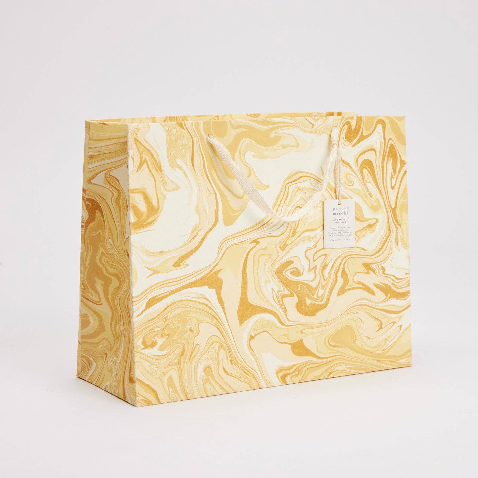 Hand Marbled Gift Bags (Large) - Celebration