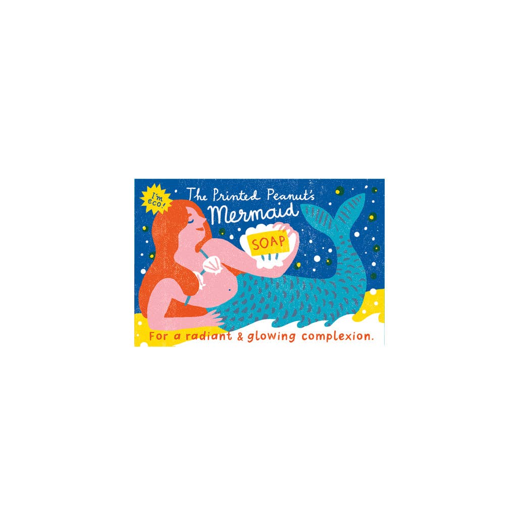 Mermaid Rose Geranium Natural Handmade Soap Bar