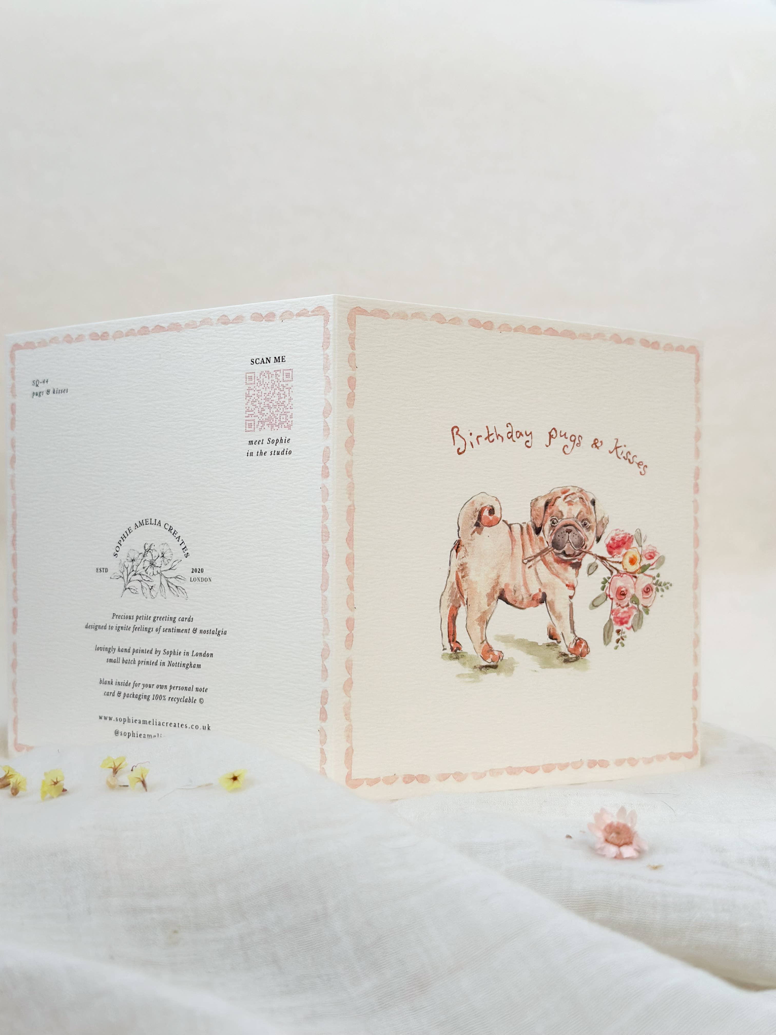 Birthday pugs & kisses