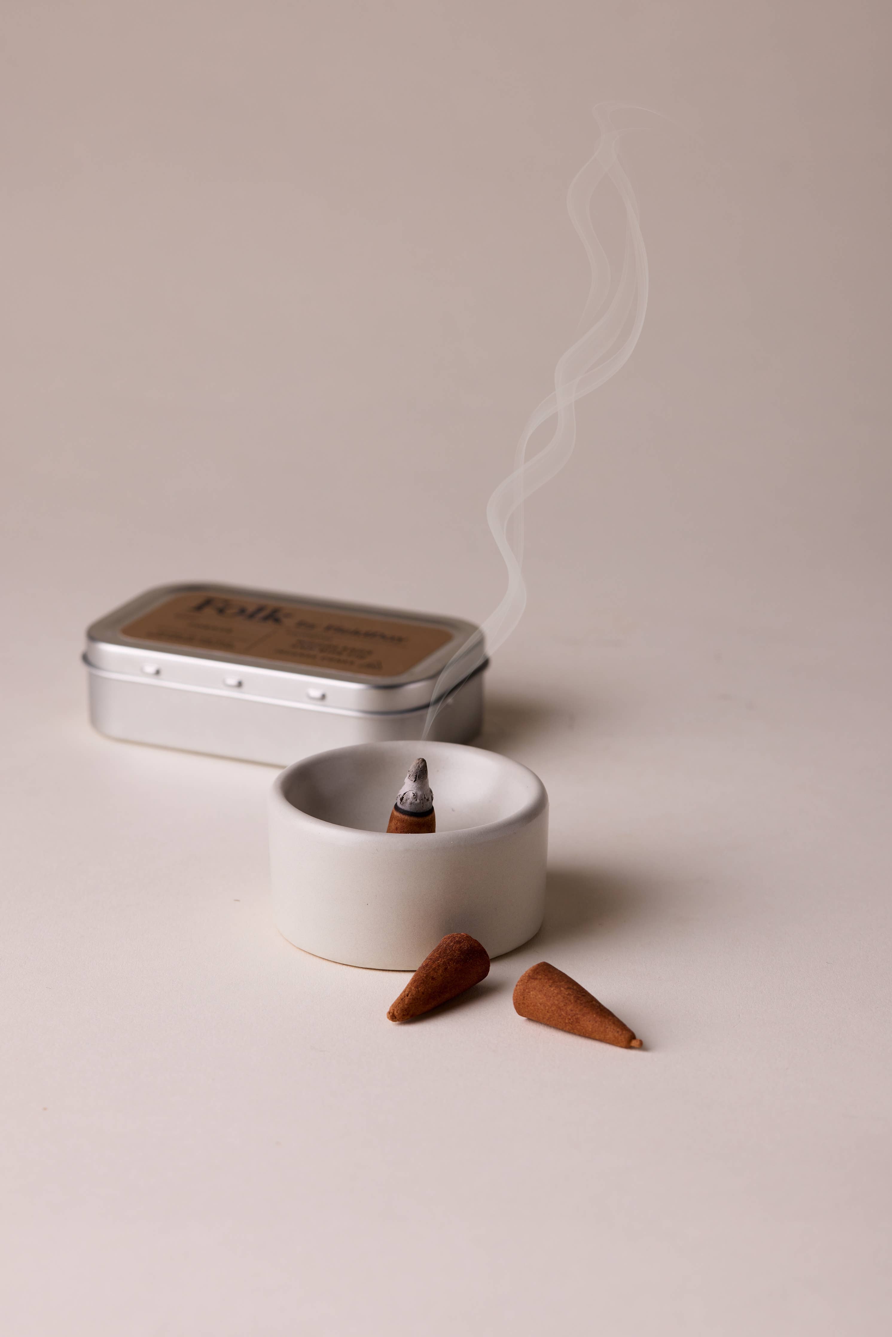 Folk Tin of Incense Cones | Forage