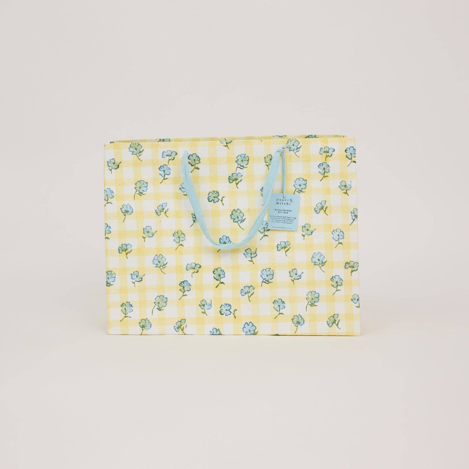 Block Printed Gift Bags | Alaska | 3 Designs & 3 Sizes Available