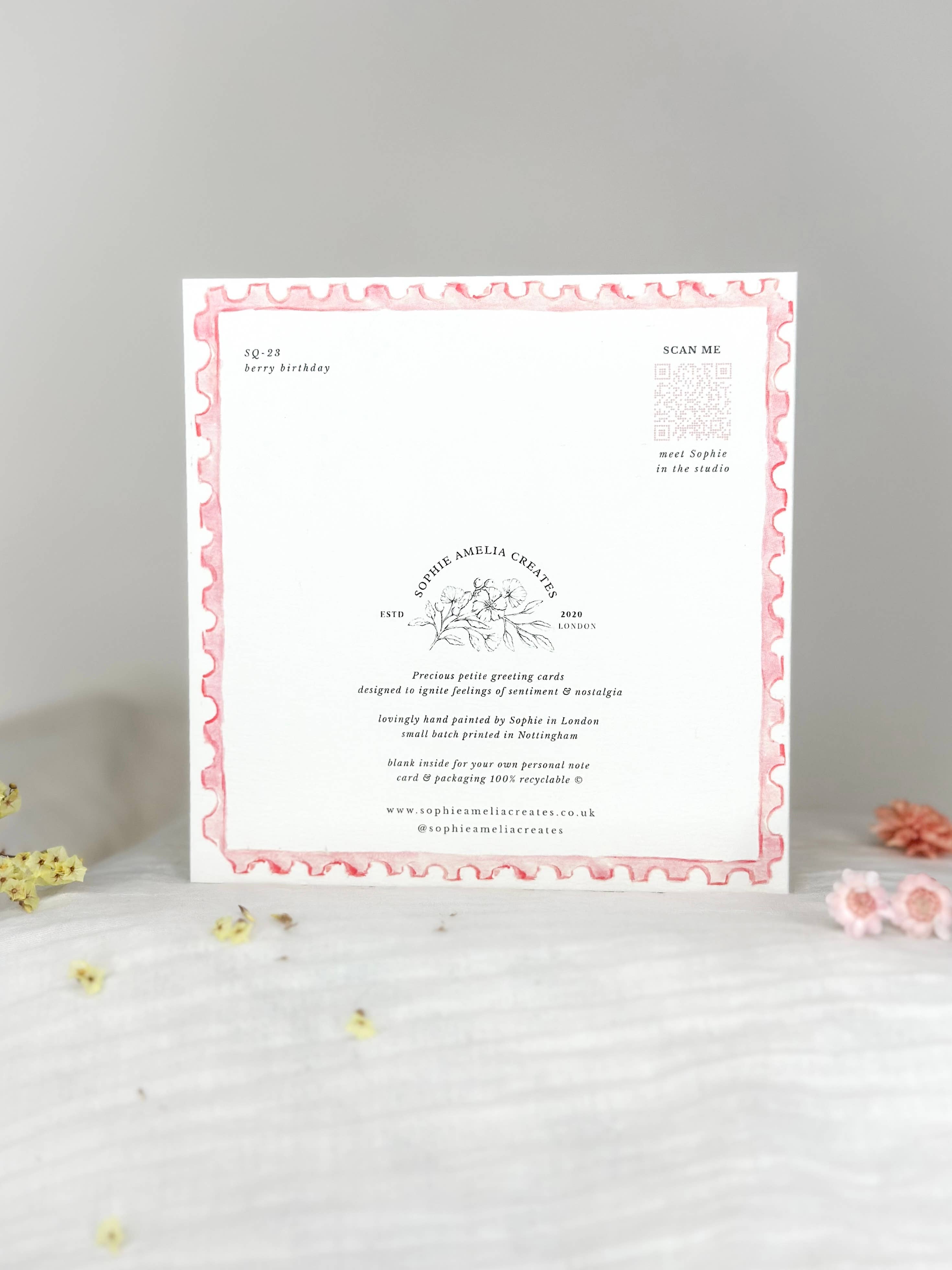 A Berry Special Birthday Card