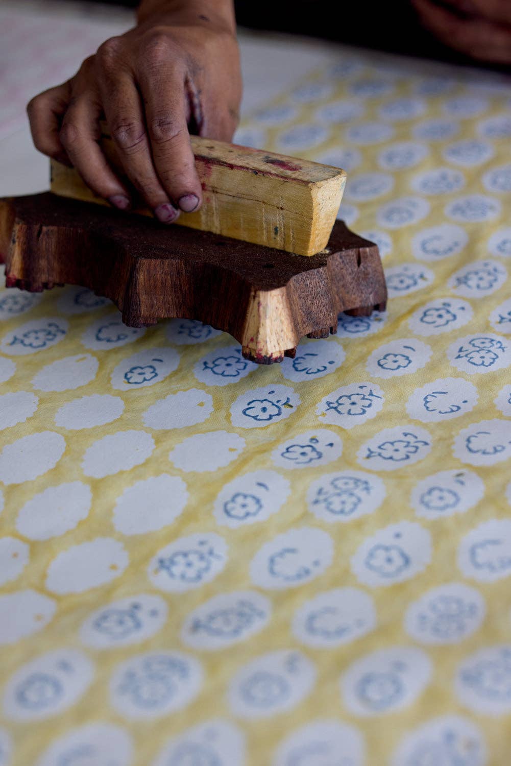 Block Printed Gift Bags (Large) - Alaska