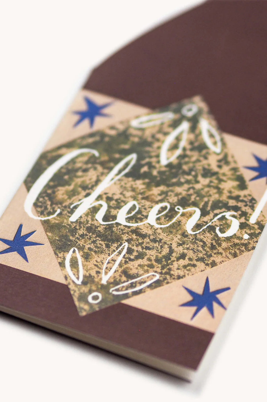 Cheers Bottle Shaped Card  Hadley Paper Goods