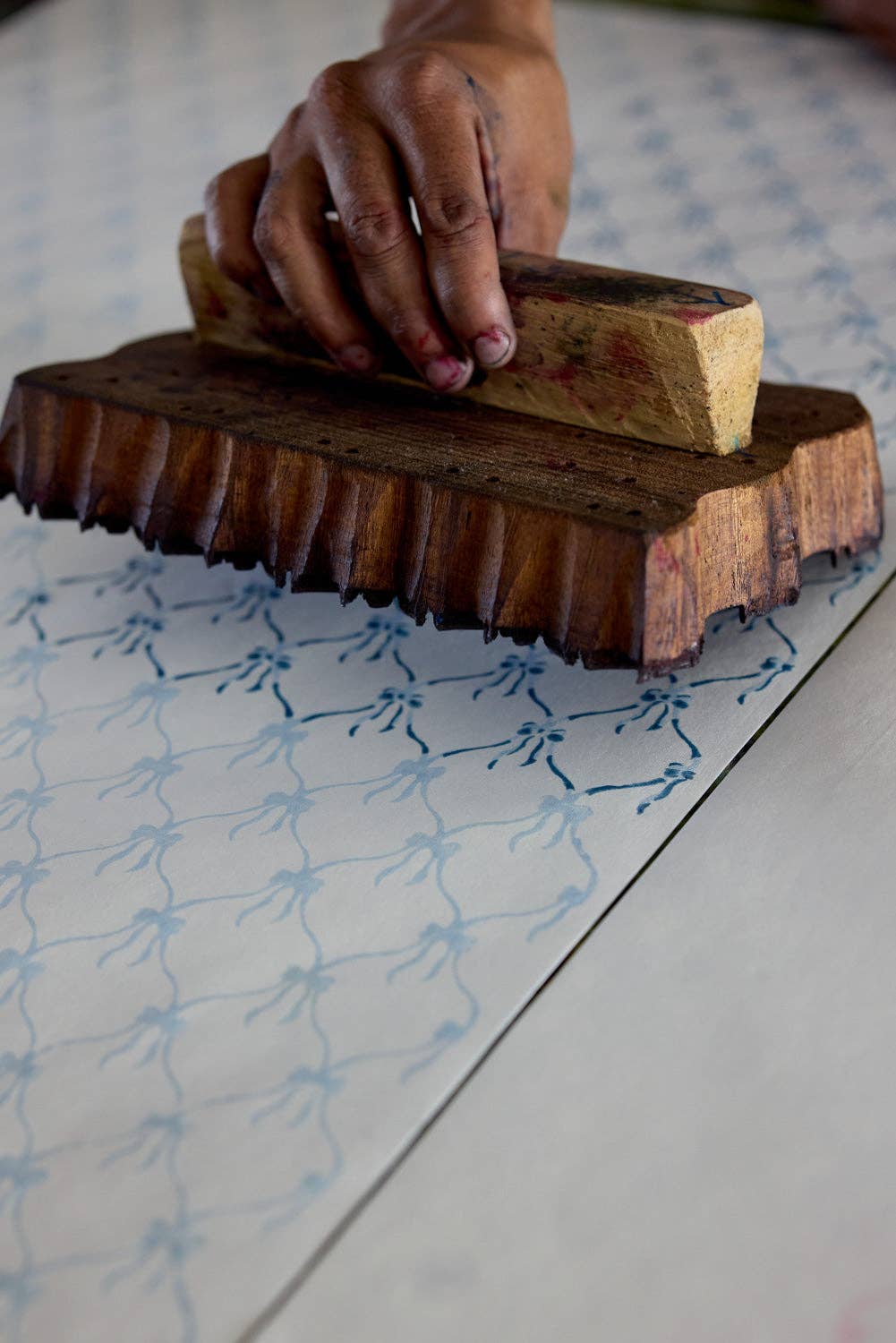 Block Printed Greeting Card | Bows Alaska