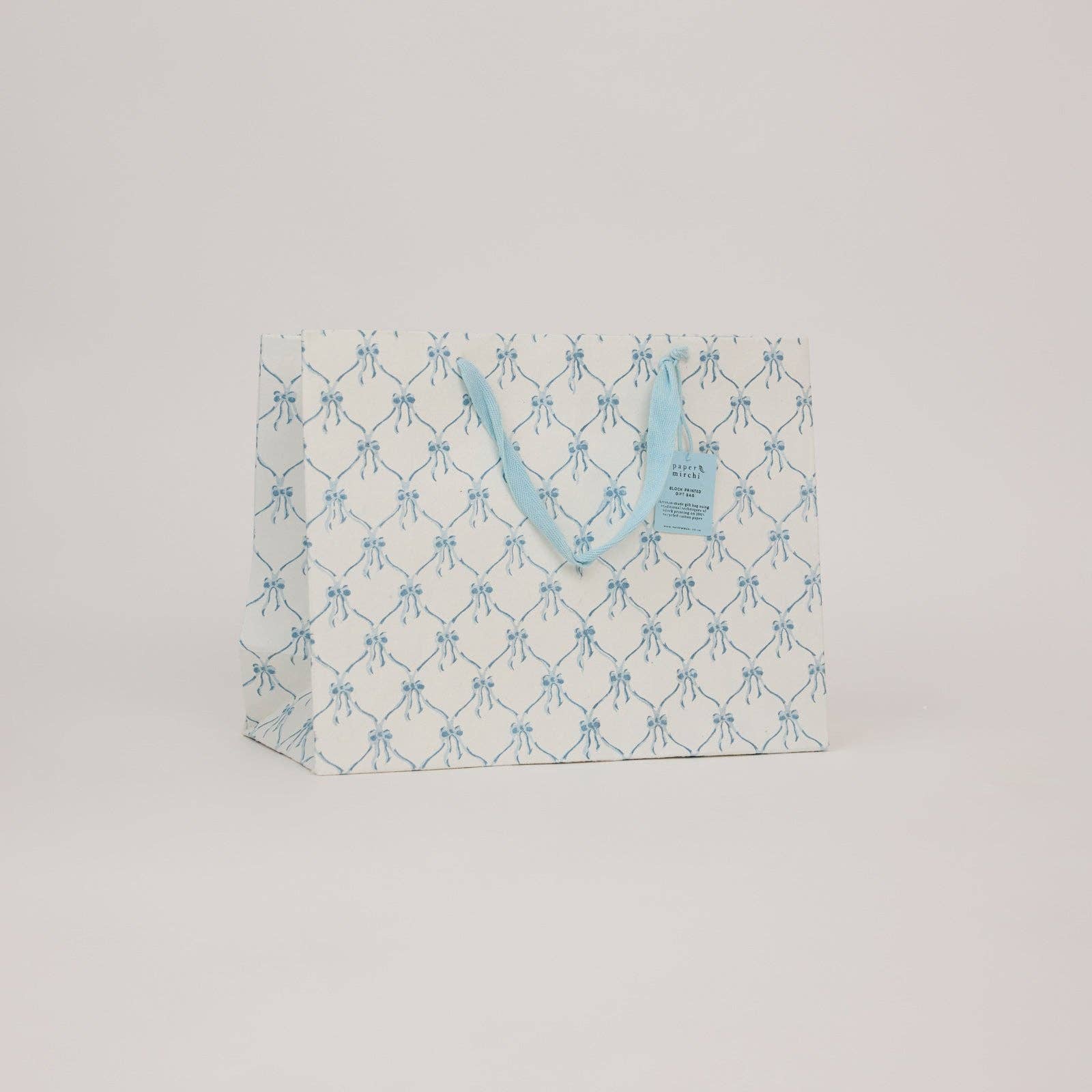 Block Printed Gift Bags | Alaska | 3 Designs & 3 Sizes Available