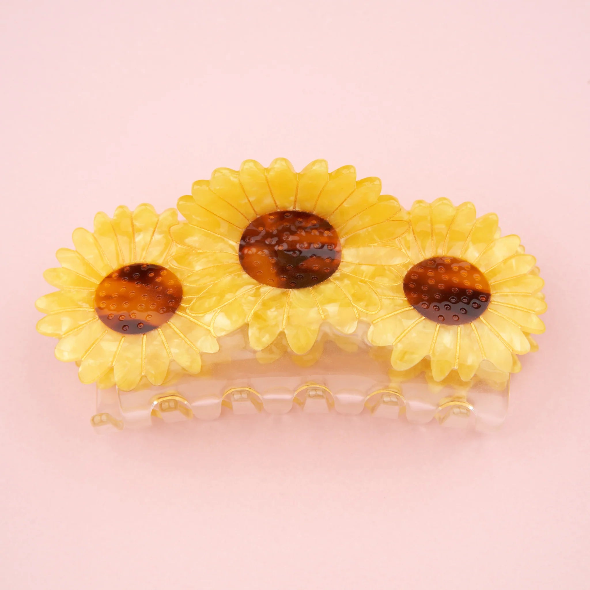 Trio Sunflowers Hair Claw