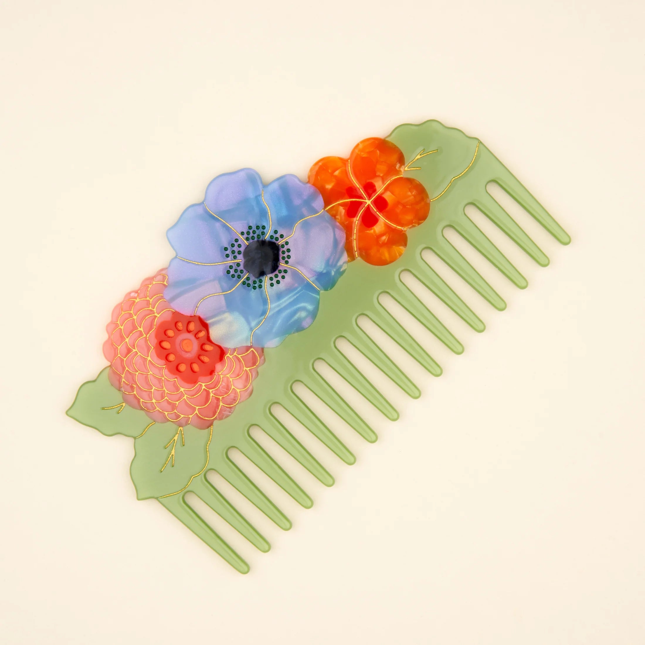 Flower Bouquet Comb