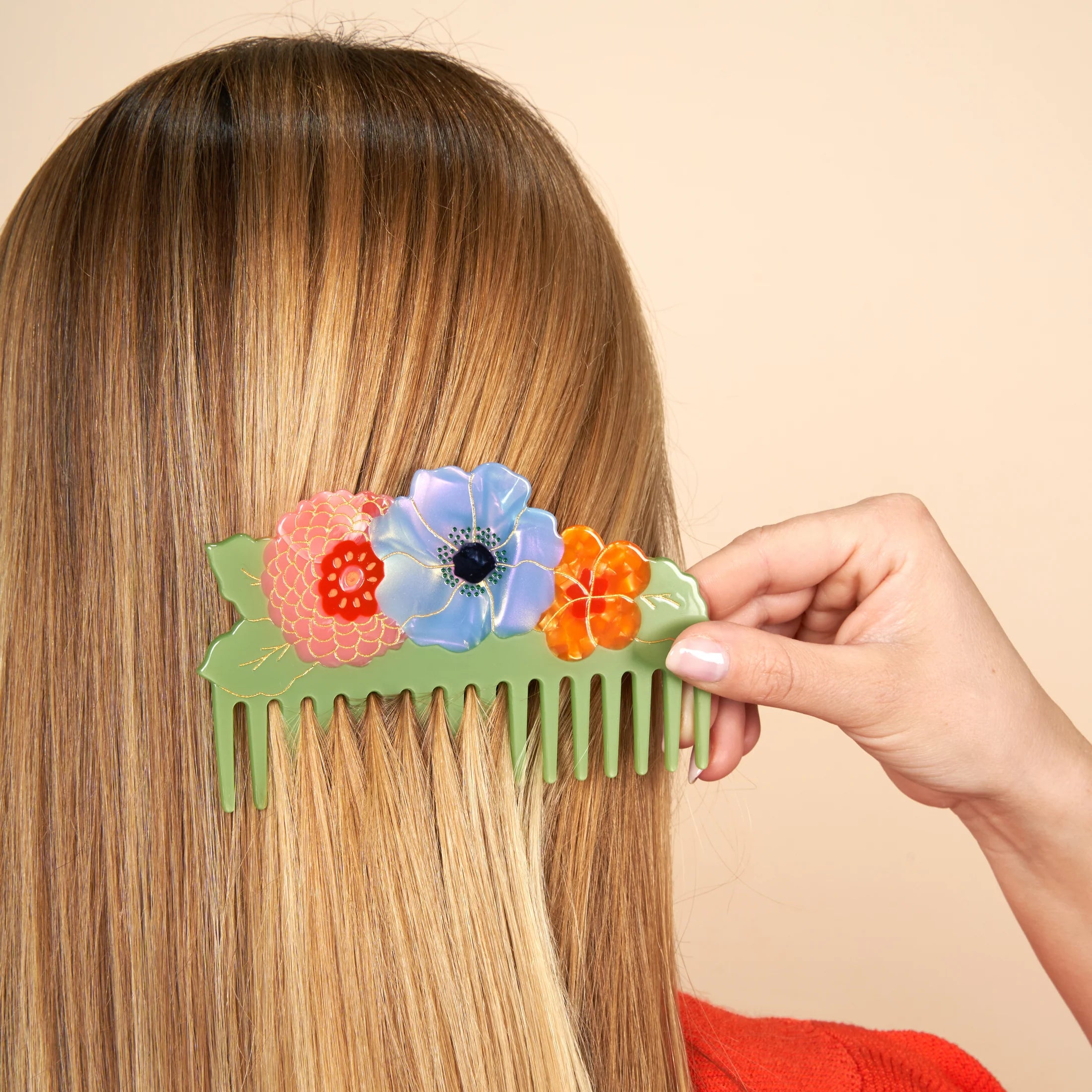 Flower Bouquet Comb