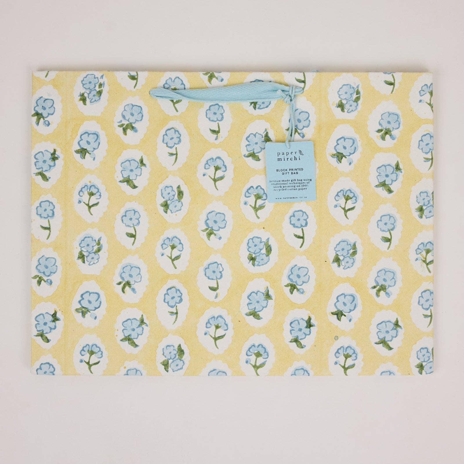 Block Printed Gift Bags | Alaska | 3 Designs & 3 Sizes Available